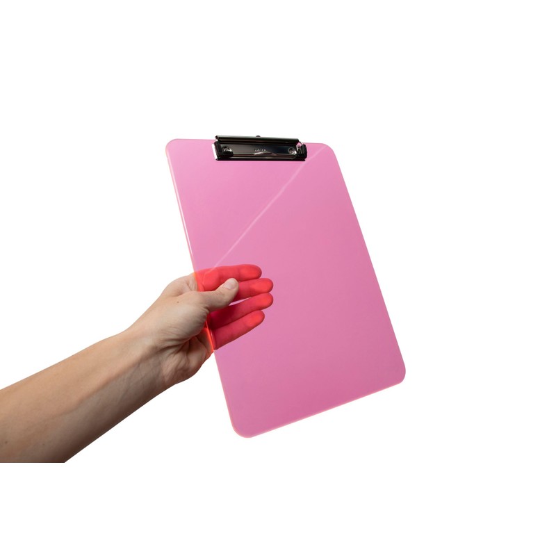 MAUL Clipboard A4 MAULneon | Plastic Writing Board in DIN