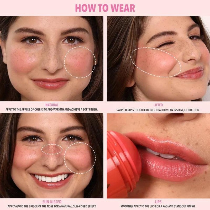 Moira Rubor Soft Blush Balm (004, Lost in Love)