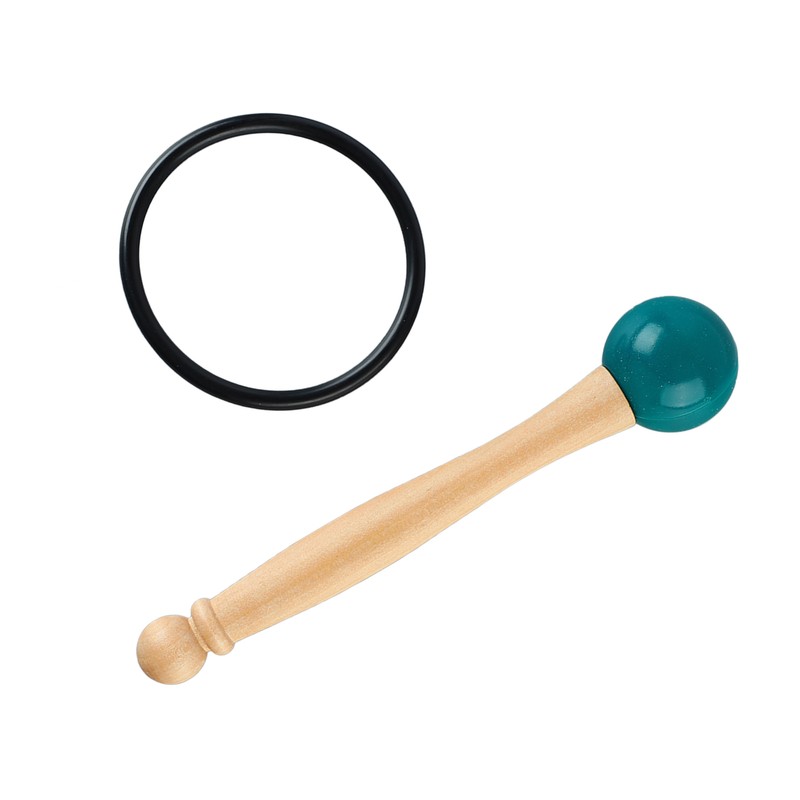 Singing Bowl Mallet Wood Handle Rubber Head Clear Beautiful Sound