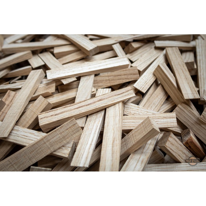 Oak Wedges - Pack of 50-16mm x 10mm x100mm -