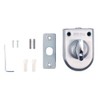 2 Pack ZONADAH High Quality Glass Door Locks 304 Stainless