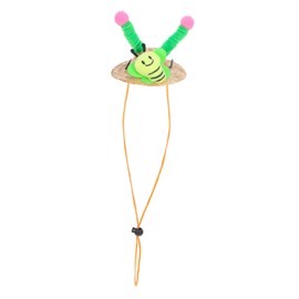 BESPORTBLE Hamster Mini Woven Hat Adjustable Costume Accessory for Small Pets Inner Diameter Headwear for Guinea Pig Chinchilla Photoshoots Fun and Unique Design