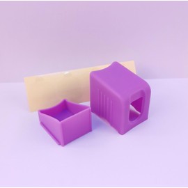 KUQILEY Stamp Roll Dispenser Postage Stamp Dispenser Compact and Impact-Resistant for Desk Organization of Home Office Supplies