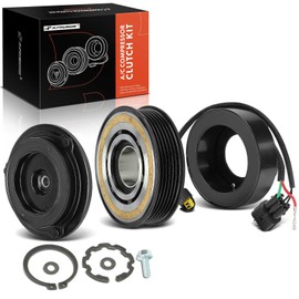 A-Premium Air Conditioner AC Compressor Clutch Kit Compatible with Hyundai Palisade 2020 2021 2022 3.8L
