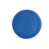 Unique 31474 Paper Royal Blue Pcs 7" Round Dessert Plates