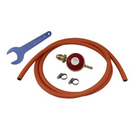 IINTERGAS UK PROPANE GAS REGULATOR 2 METRE KIT FOR CALOR & FLOGAS CYLINDERS