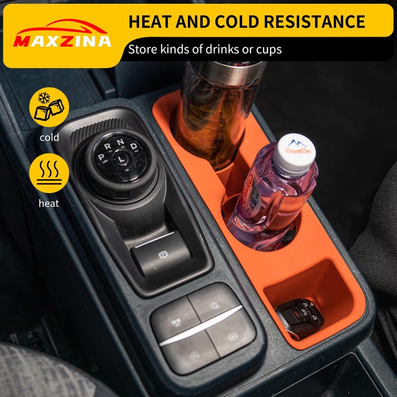 Maxzina Cup Holder Compatible with 2022-2025 2026 Ford Maverick Cup