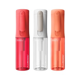 FLAIROSOL Spray Bottle for Hair, 3 Pack Small Spray Bottle Travel Size 3.04oz / 90ml - Continuous Water Mister with Ultra Fine Mist for Toners, Face, Skincare & Hair Mist