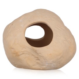 Happyyami Aquarium Rock Cave Betta Fish Hideaway Stone Shelter Shrimp Cichlid Hiding Breeding Spawning Fish Tank Ornaments