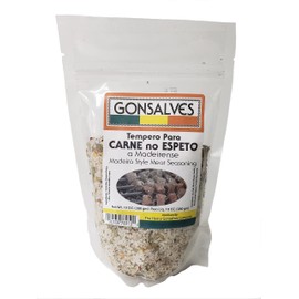 Gonsalves Tempero Para CARNE NO ESPETO - Madeira Style Meat Seasoning Net Wt. 10 oz.
