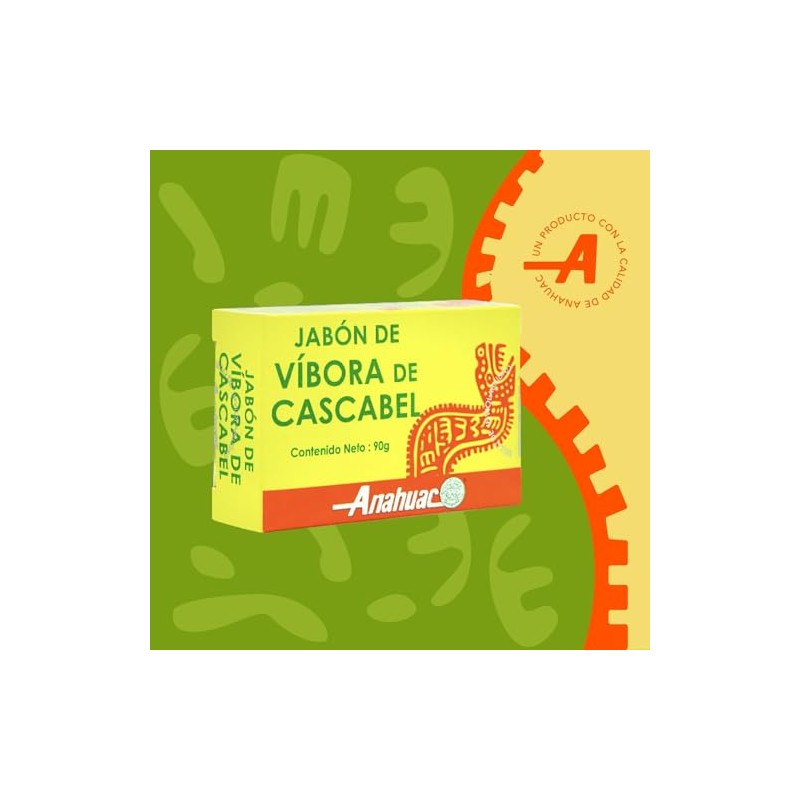 PLANTAS MEDICINALES ANAHUAC JABON DE VIBORA CASCABEL