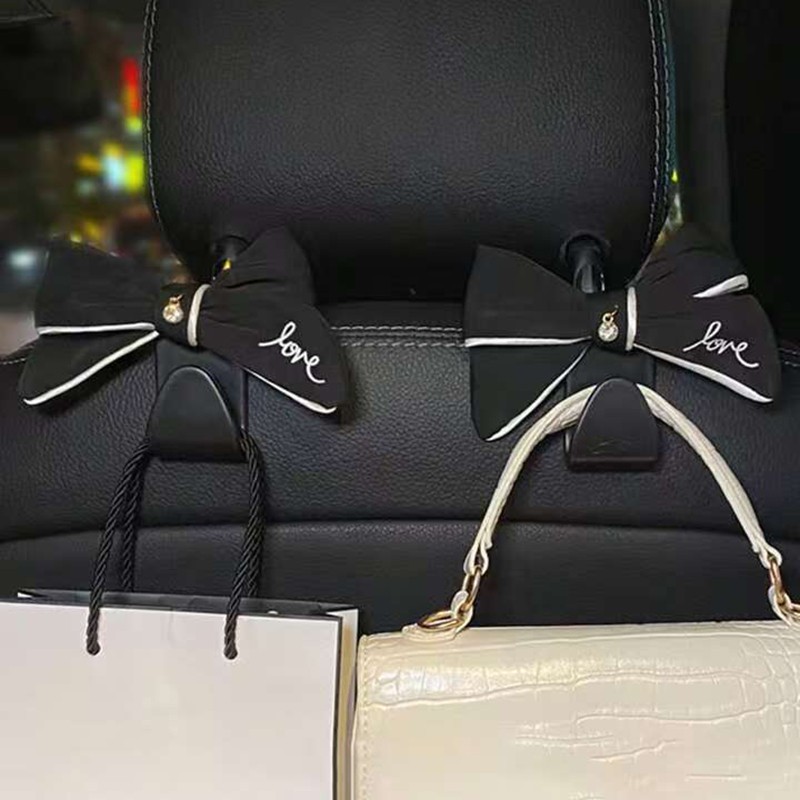 DrivePro Car Headrest Hook Storage Organizer – Durable Space-Saving Construction,