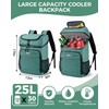 BAGLHER Cooler Backpack 30 Cans, Leakproof Waterproof Cooler Bag with