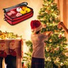Christmas Ornament Storage Box Under Bed 64 Cell partition 600D