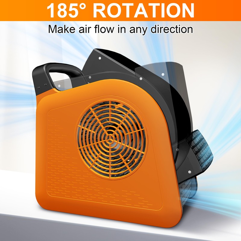 Puligoth Portable Blower Fan for Home: High Velocity Floor Fans