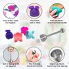 4 Pieces Funny Egg Cup Set, Egg Cup Funny with