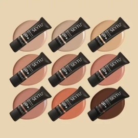 Base Líquida Seytú Maquillaje Rostro Acabado Mate Original                                                                                            