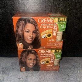 Creme of Nature 2 Creme of Nature Organic Sunflower, And Coconut Oils No Lye Relaxer Super