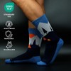 qpyysz Merino Socks Men's Wool Socks Women's Warm Hiking Socks