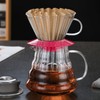 MUCXNIIY 2-5 Cup Coffee Filters, Pack of 100 Unbleached Coffee