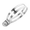 ULTECHNOVO Stainless Steel Motorcycle Exhaust Clamp Hose Bracket Hanger for