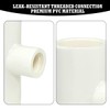 Vankcp 50 Pack Chicken Waterer PVC Tee Fittings, PVC Tee