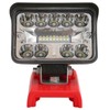 3in LED Rechargeable Work Light 18PCS Lamp Beads 2800lm 54W