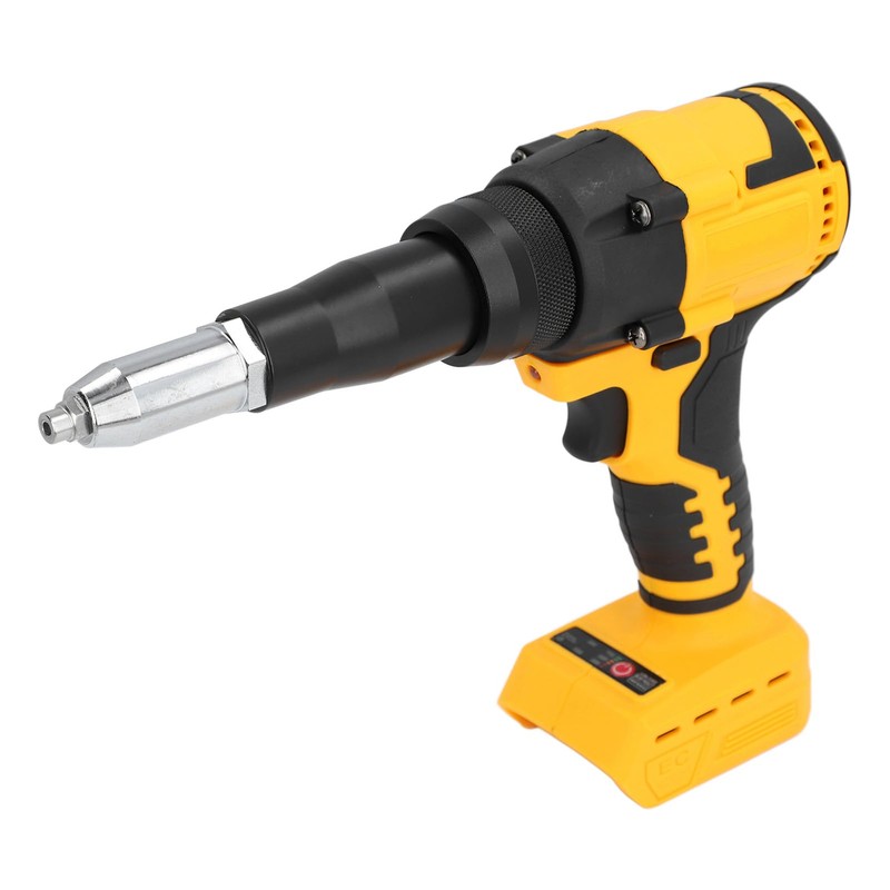 Oreilet Cordless Rivet Gun, 3.2‑4.8mm Brushless Portable Electric Rivet Tool,