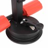 Sit Up Assistant Device Red Powerful Suction Cup Iron Foam