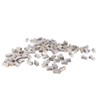 100Pcs CAT6 RJ45 Metal Shielded Connector Safe Reliable Net Shielded