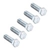 sourcing map Hex Head Screw Bolts Carbon Steel 7/16"-14x1-1/2" Fastener