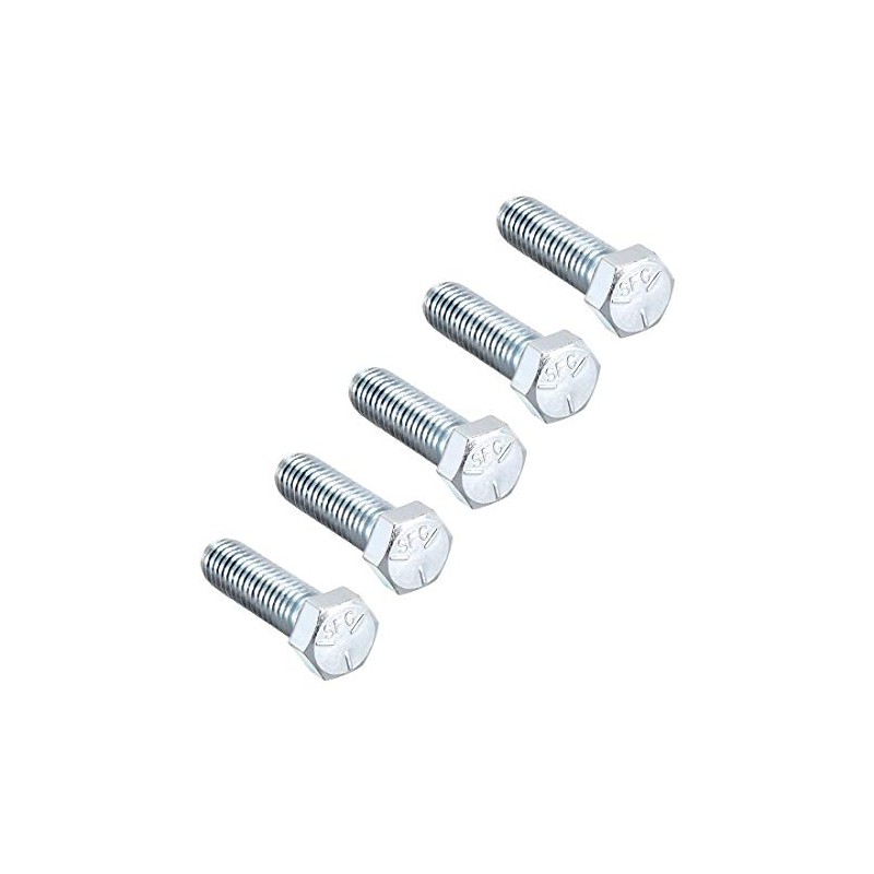 sourcing map Hex Head Screw Bolts Carbon Steel 7/16"-14x1-1/2" Fastener