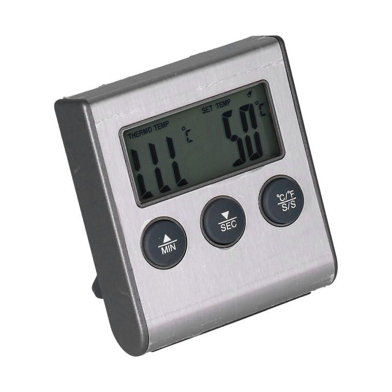 Magnet Design Barbecue Thermometer Food Meat Temperature Meter with Alarm