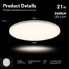 BAYHT LED Ceiling Light Flat 30 x 30 cm 21