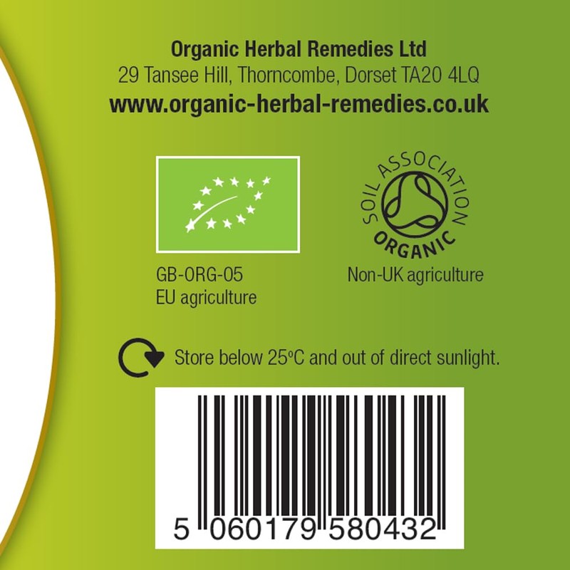 Organic Herbal Remedies 100ml Horse Chestnut Tincture