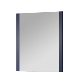 Lexora Volez 22 in W x 32 in H Navy Blue Mirror