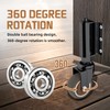 USCaster 1 Pack Gate Wheel 2inch Gate Caster for Wooden