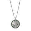 Queen Angel Fish Coin Necklace