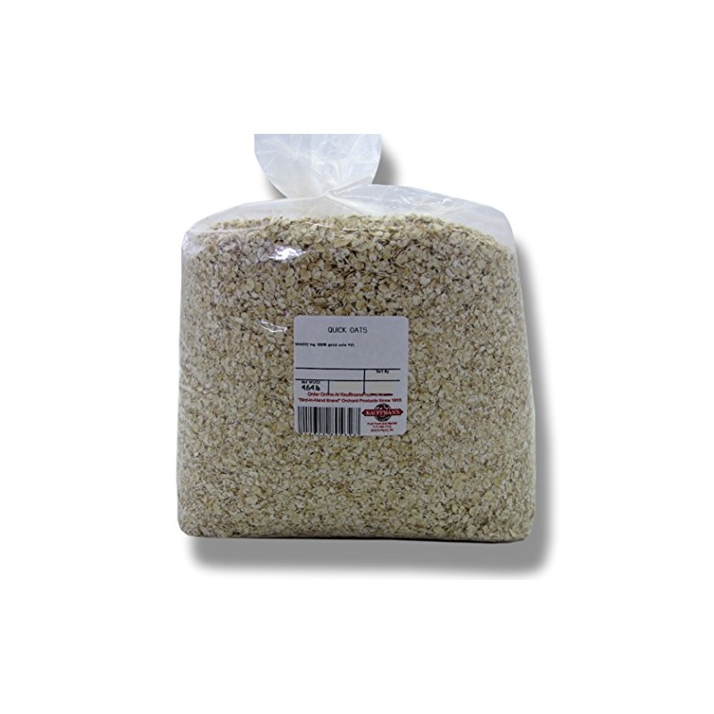 Bulk Non-GMO Quick Oats, 5 LB. Bag (Pack of 2)