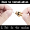 Yoursme 2Pcs Compatible Chemical Injector Set for Pressure Washer Replacement