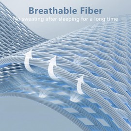 YOUR MOON Ultra Thin Flat Pillow King Size of 2 for Stomach Sleeper, 2.7 Inch Thin Breathable Down Alternative Pillows, Soft Slim Low Pillows for Sleeping(White)