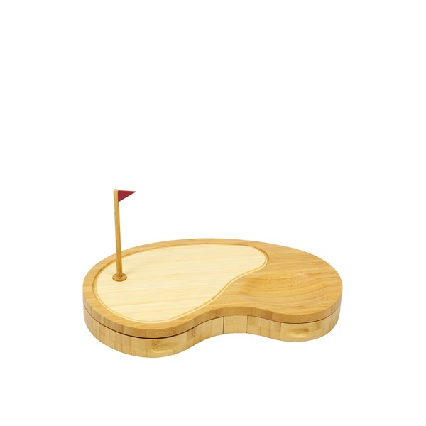 TOSCANA - a Picnic Time brand Sand Trap Cheese Board