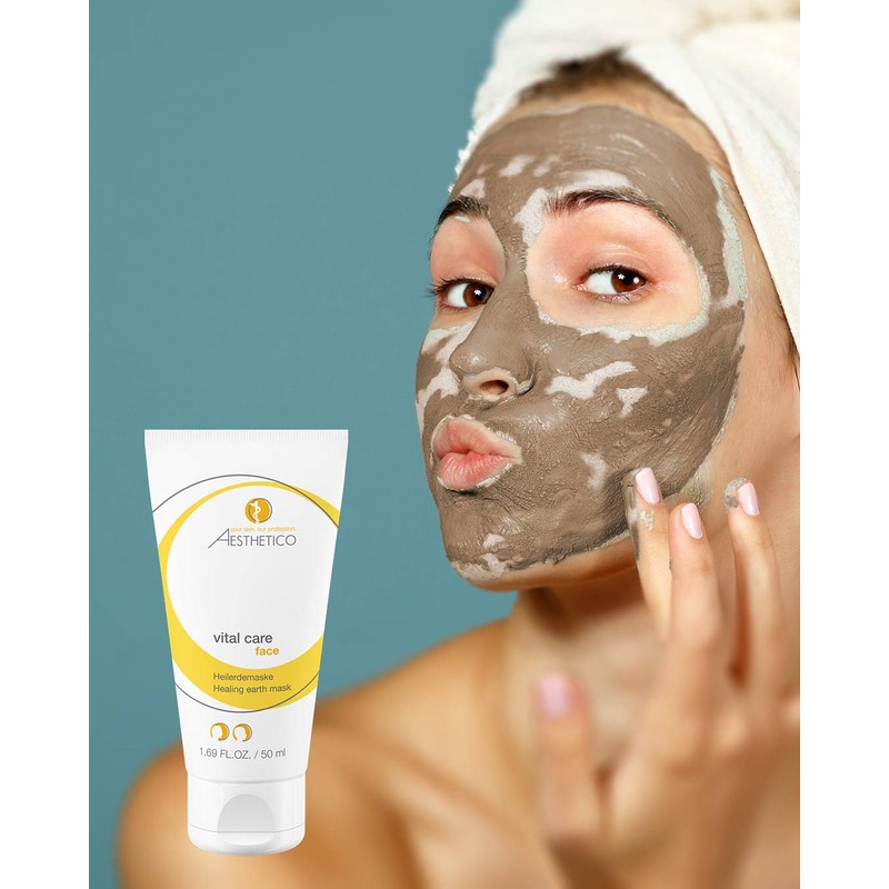 AESTHETICO vital care - Purifying Healing Mask for Acne/Blemished Skin,