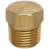 Anderson Metals - 56121-06 56121 Brass Pipe Fitting, Cored Hex