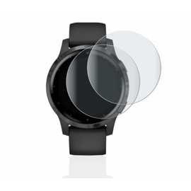 BROTECT Full Cover Protective Film Matt for Garmin Vivoactive 4s (40 mm) (Pack of 2) - Full Screen Screen Protector Film, 3D Curved, Anti-Reflection