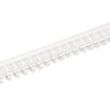 10Pcs Binding Spines Plastic Comb Spiral Coil 26 Holes 100