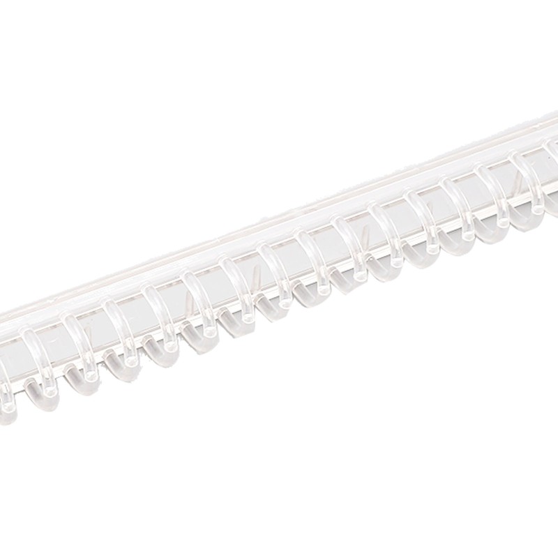 10Pcs Binding Spines Plastic Comb Spiral Coil 26 Holes 100