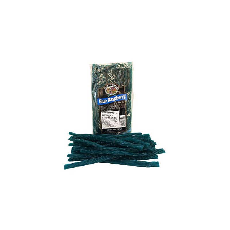 Old Fashioned Blue Raspberry Twists Licorice Sticks