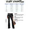 GOLDPKF Stretch Flare Jeans for Women High Waisted Bell Bottom