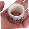 OSALADI 16rolls Independence Day Themed Washi Tape Decorative Patriotic Tape